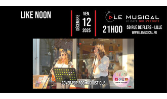 Like Noon (cover pop rock acoustique)