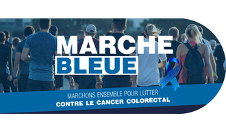 Marche bleue à la Citadelle de Lille