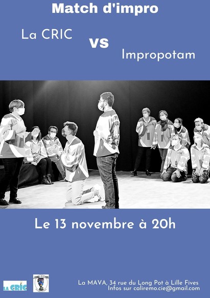 Match d'impro : La CRIC - Impropotam