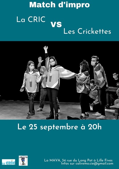 Match d'impro : La CRIC - Les Crickettes
