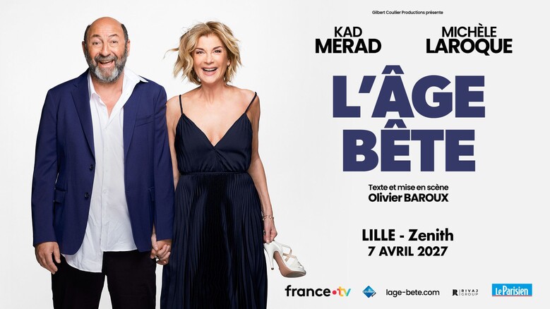 Michèle Laroque et Kad Merad - l'Age Bête