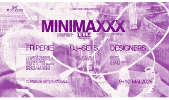 Minimaxxx Friperie + DJ-sets + Designers