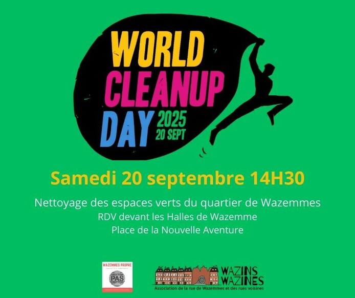 Nettoyage des espaces verts de Wazemmes