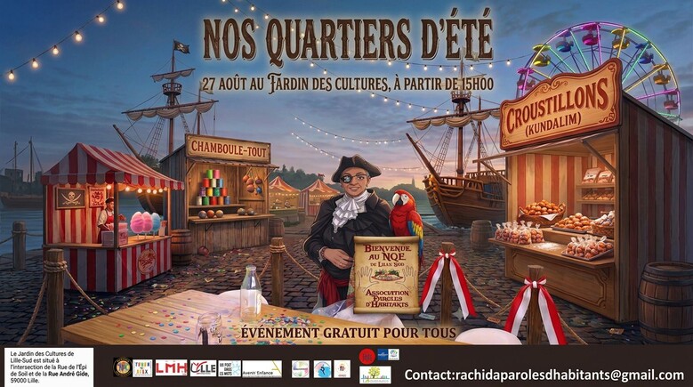 Nos Quartiers d'été au Jardin des cultures
