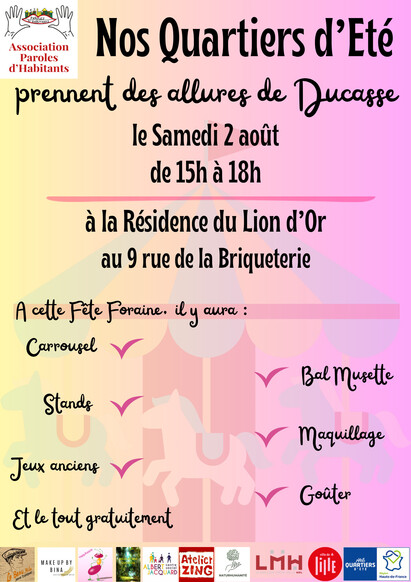 Nos quartiers d'été : la ducasse au Lion d'Or