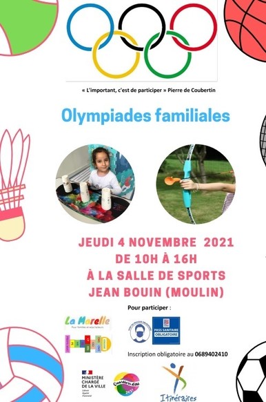 Olympiades familiales avec la Marelle