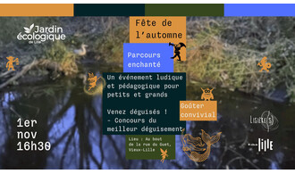 Parcours enchanté du Jardin écologique – Fête de l'automne