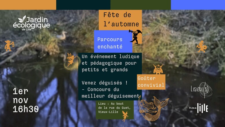 Parcours enchanté du Jardin écologique – Fête de l'automne