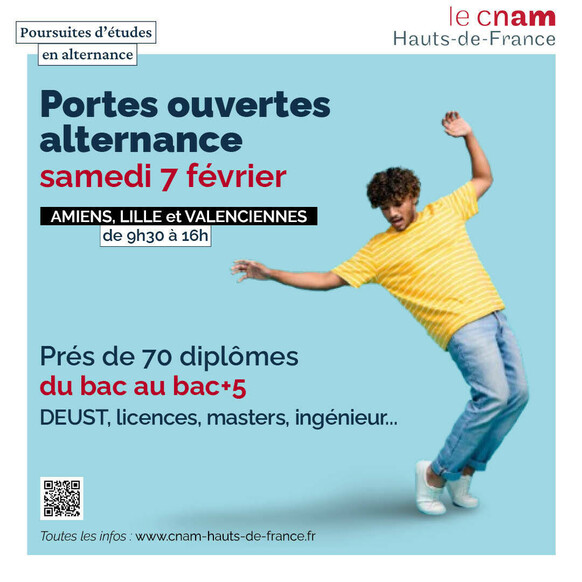 Portes ouvertes alternance du Cnam Hauts de France