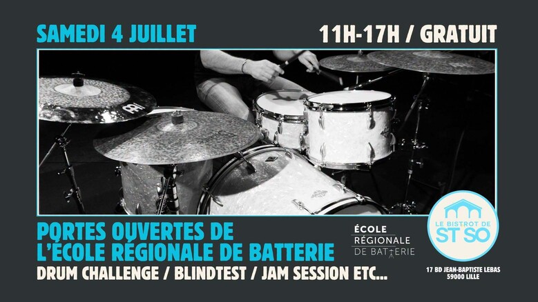 Portes ouvertes de l'école régionale de batterie !
