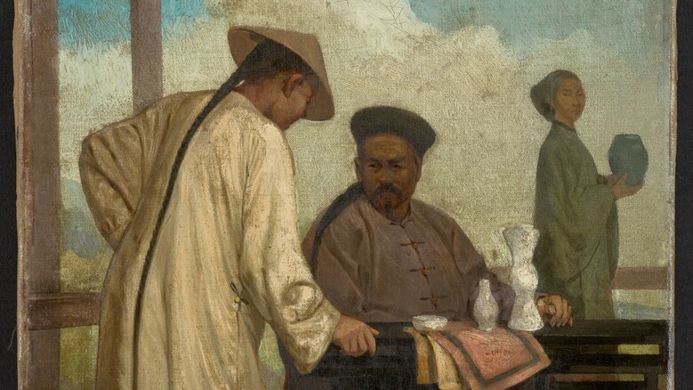 Proches lointains : circulations, dialogues et résonances artistiques entre Chine et Europe (XVIIe-XXe siècle)