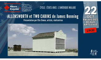 Projection ALLENSWORTH et TWO CABINS de James Benning