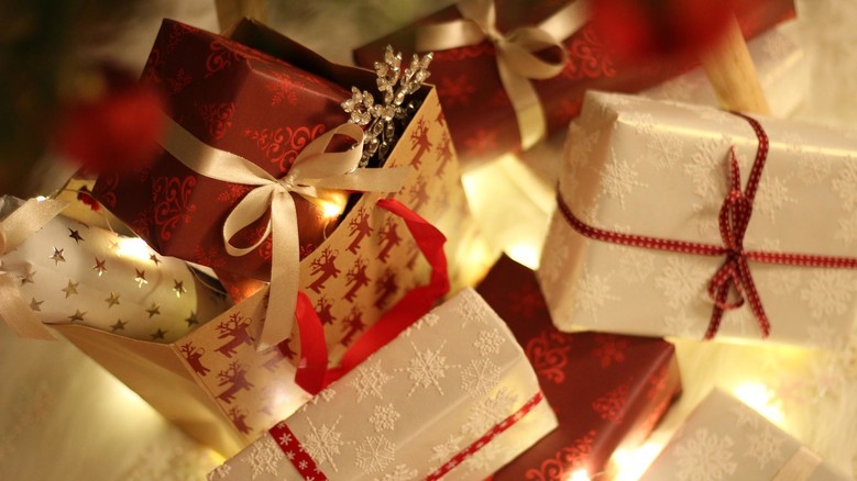Remise des colis de Noël