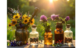 Se soigner par les plantes, du moyen-âge à aujourd'hui.