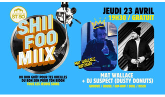 Shii Foo Miix / Mat Wallace + DJ Suspect (Dusty Donuts)