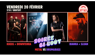 Soirée Bi-Goût : Kheos + Downterra / Bianka + Sloan