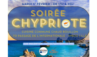 Soirée culinaire – À la découverte de Chypre !