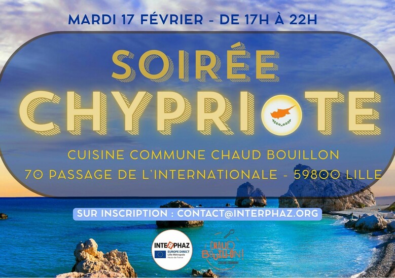 Soirée culinaire – À la découverte de Chypre !