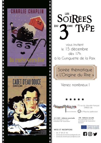 Soirée L'origine du Rire