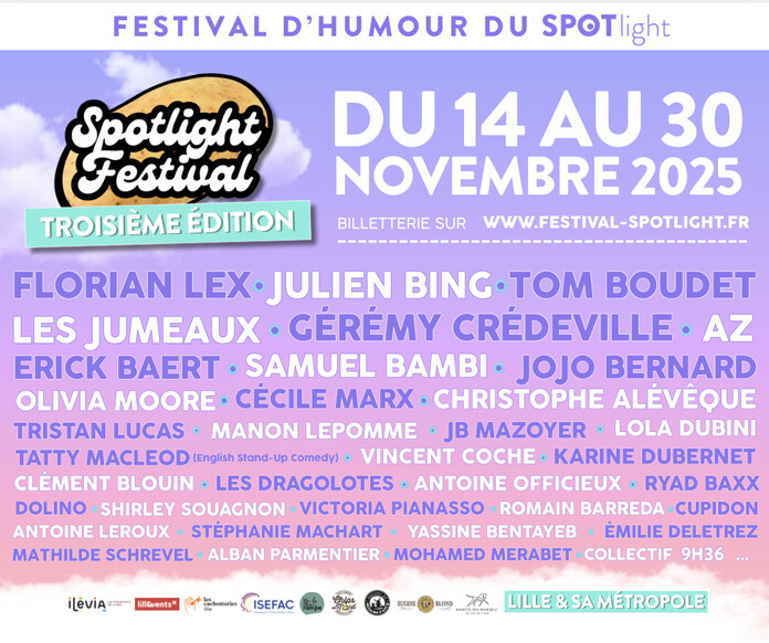 SPOTLIGHT FESTIVAL - 3e édition du 14 au 30 novembre