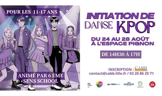 stage danse KPOP pour les 11-17 ans