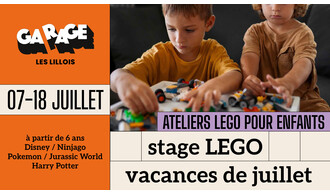 Stage LEGO - activités enfants à Lille pendant les vacances d'été