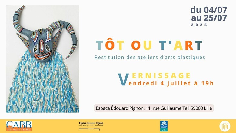 Tôt ou T'Art : restitution des ateliers d'arts plastiques