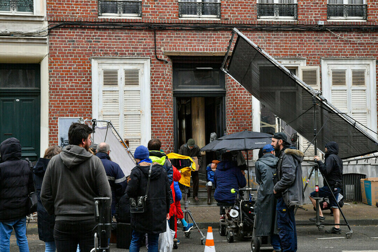 Tournages des séries à vélo !