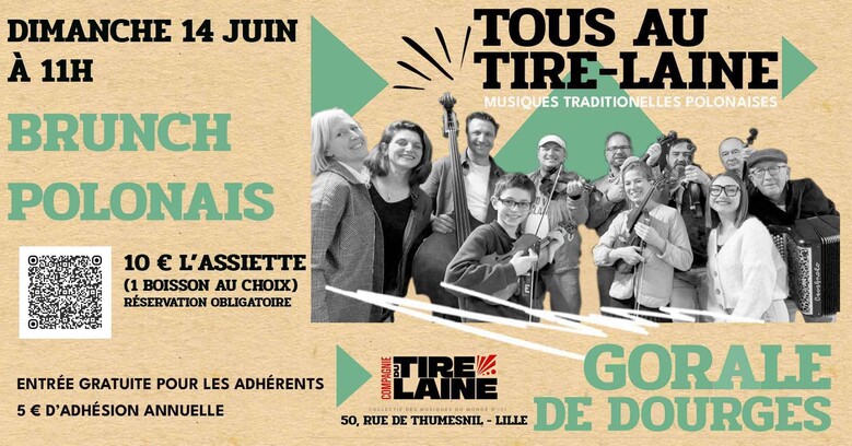 "Tous au Tire-Laine !" spécial brunch polonais avec Gorale