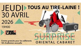 Tous au Tire-Laine : surprise électro orientale