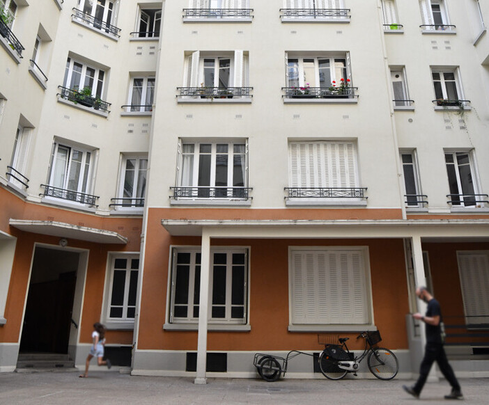 Un bel exemple d'immeuble Art déco