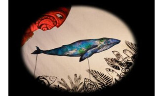 Un prélude au spectacle La Baleine tatouée