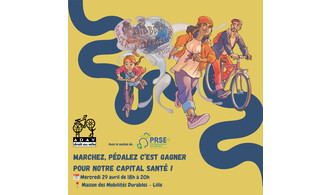 Vernissage de l'exposition "Marchez, pédalez, c'est gagner pour votre capital santé"