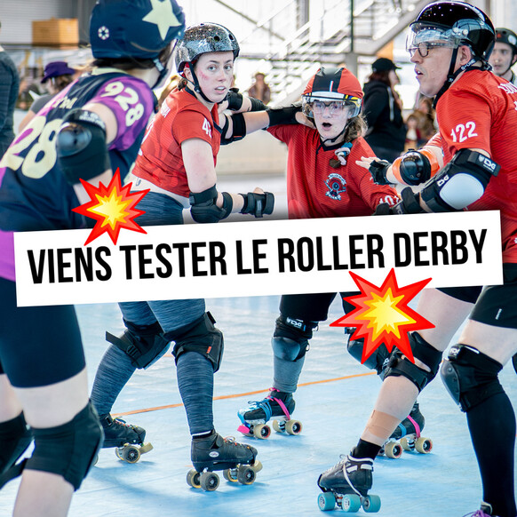Viens tester le roller derby
