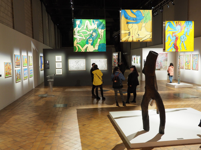 Visite guidée de l'expo en LSF