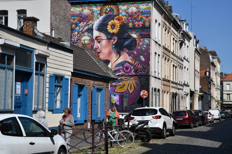 Visite guidée "Street art et architecture à pied à Wazemmes"