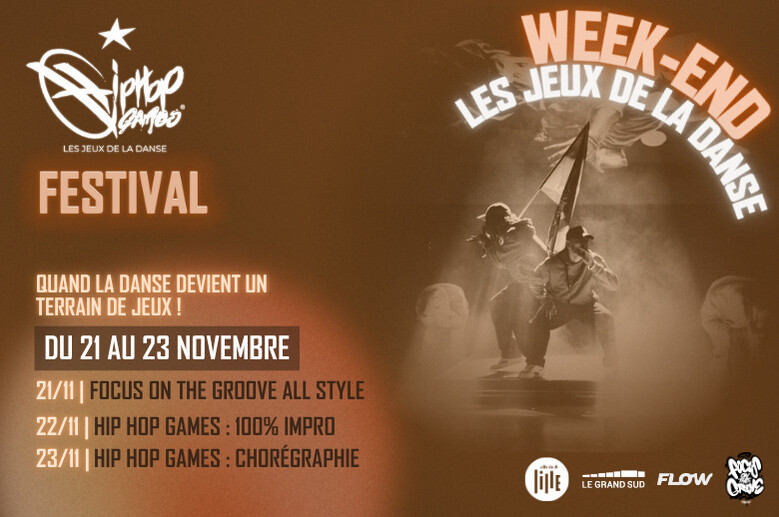 Week-end : Les Jeux de la Danse (Hip Hop Games Festival 2025)