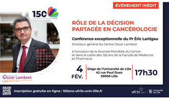 #WorldCancerDay| Conférence : rôle de la décision partagée en cancérologie