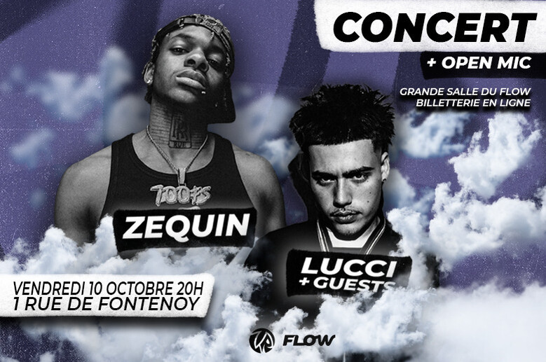 Zequin + Lucci et guests [ Concert + Open Mic ]