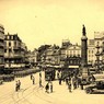 Photo de la Grand place pendant la premiere guerre mondiale a Lille