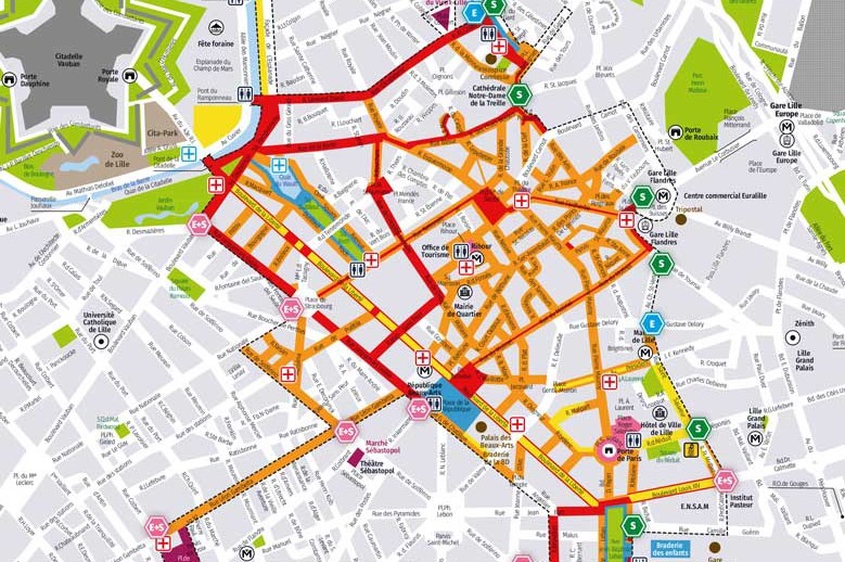Plan de la braderie 2019