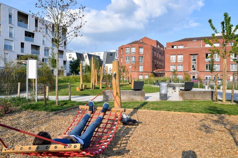 Le nouveau jardin de la Paresse, à Wazemmes. Crédit : Daniel Rapaich.