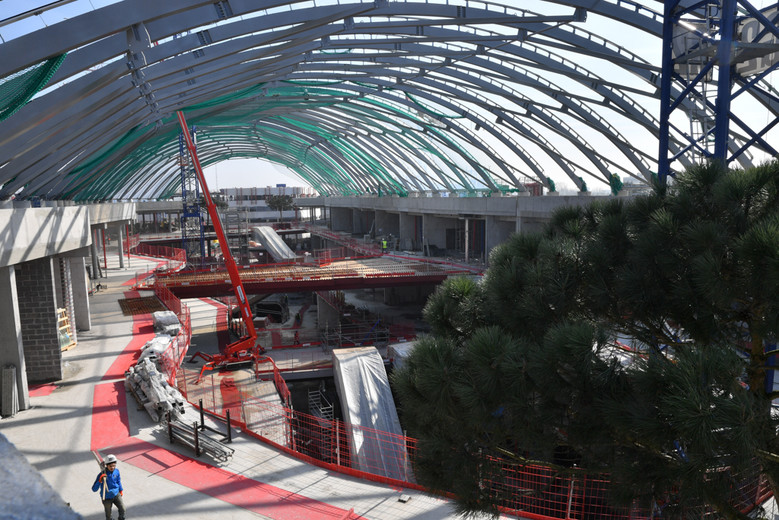 Lillenium : visite du chantier