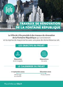 Travaux Fontaine République