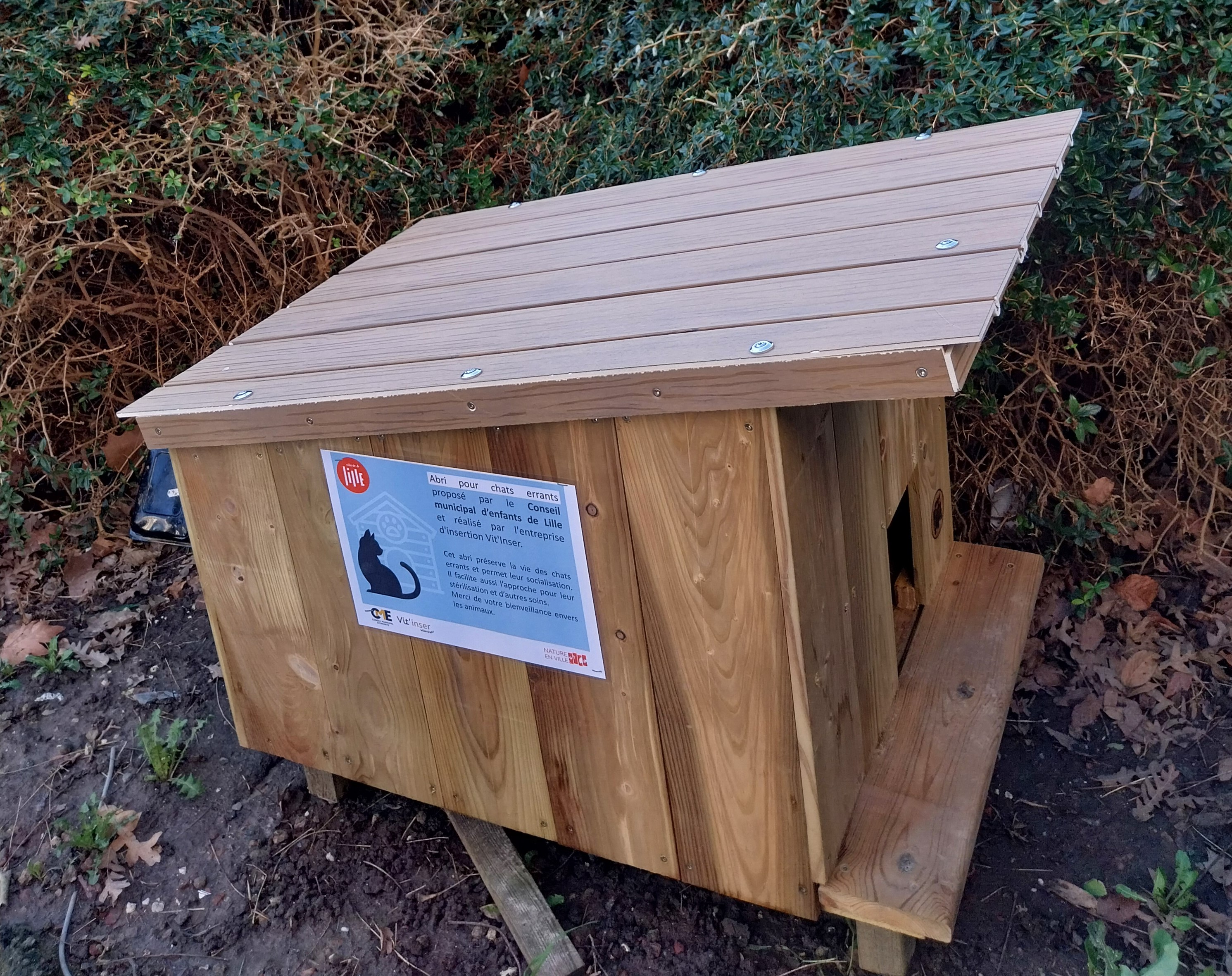 Abri Extrieur Pour Chat Jardilandnull