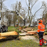 Les dégâts provoqués à Lille par la tempête en 2022