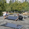 Installation de panneaux photovoltaïques sur une toiture