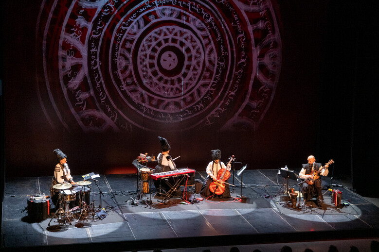 Photo de Daniel Rapaich de la Dicom de la Ville de Lille du Concert de DAKHABRAKHA au Grand Sud le 24 janvier 2026 dans le cadre du festival de Kharkiv à Lille, la culture en résistance 